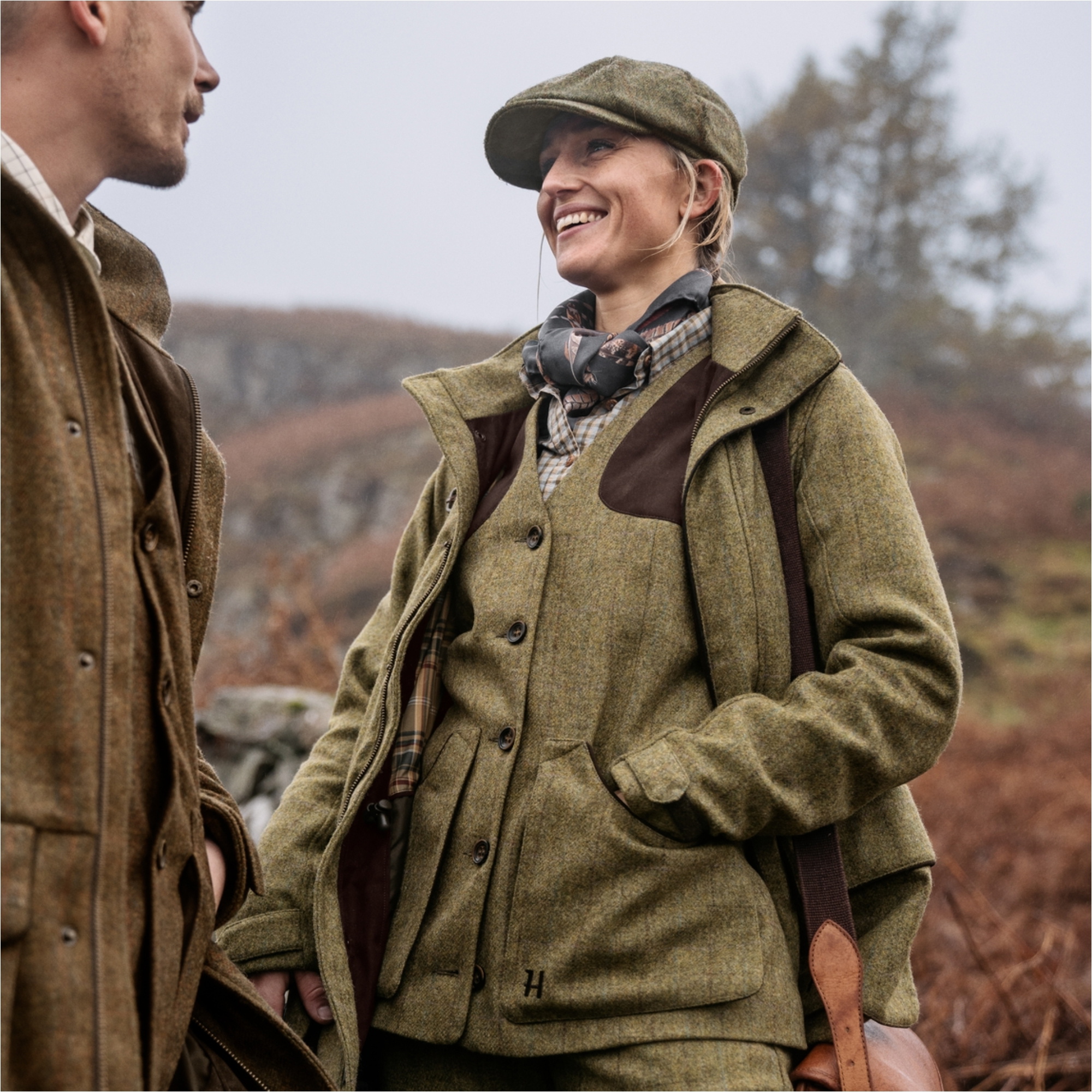 Harkila Womens Jura Shooting Waistcoat 10257 - Olive